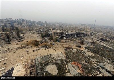 شهر حلب قبل و پس از جنگ/تصاویر