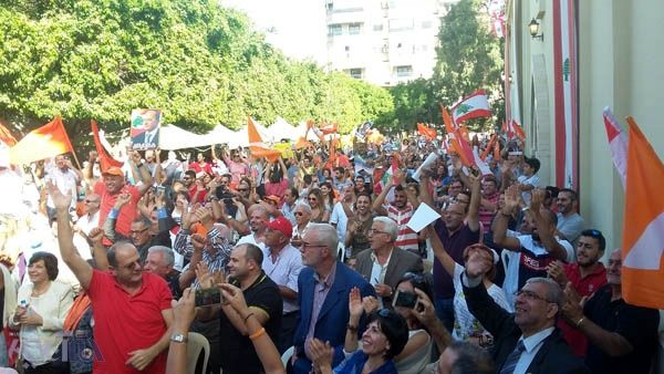 شادی مردم لبنان /تصاویر