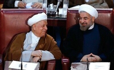 هاشمی و روحانی؛ در گذر زمان/تصاویر