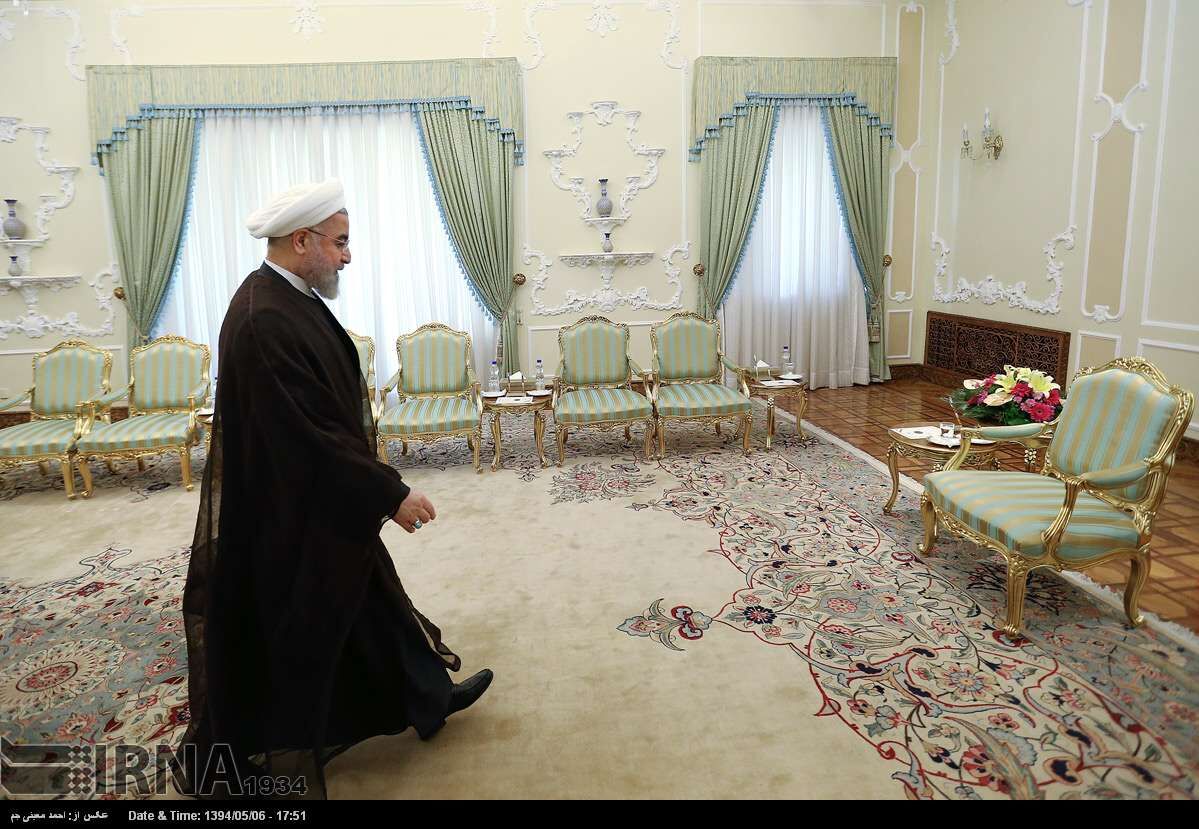 موگرینی و روحانی در قاب تصاویر