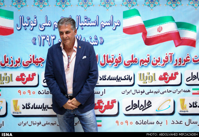 مراسم استقبال از تیم ملی/تصاویر