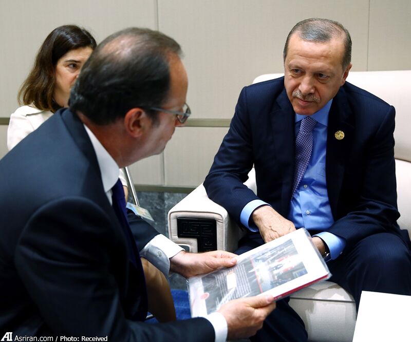 کتاب کودتا، هدیه اردوغان به اولاند