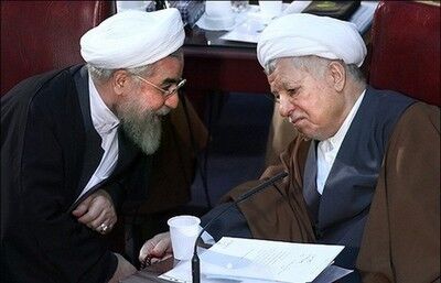 هاشمی و روحانی؛ در گذر زمان/تصاویر