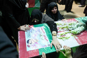 وداع با شهدای پلاسکو/تصاویر