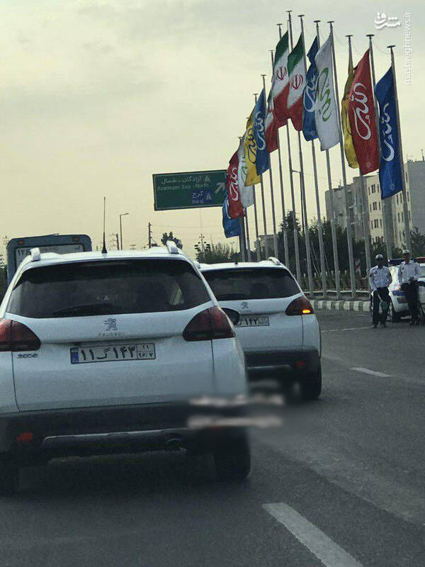 پژو 2008 در خیابان های تهران!/عکس