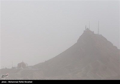 تصاویری از گرد و خاک در قم