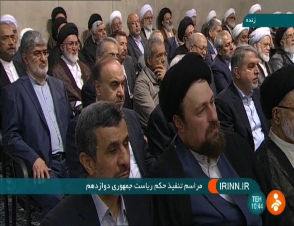 چهره های شاخص در مراسم تنفیذ/تصاویر