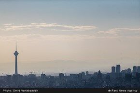 هوای امروز تهران/تصاویر