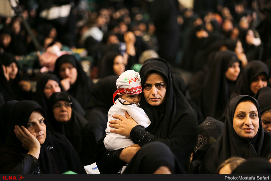 همایش شیرخوارگان‌حسینی درمهدیه‌تهران/تصاویر