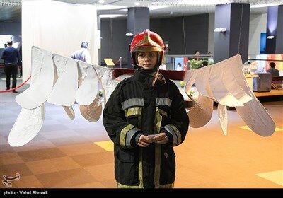 رونمایی از تندیس فرشته نگهبان/تصاویر