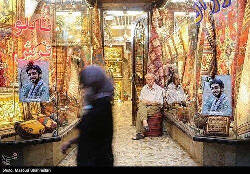 مراسم استقبال از شهید حججی در تهران/عکس