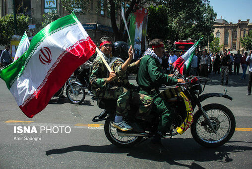حاشیه‌های راهپیمایی روزقدس/تصاویر