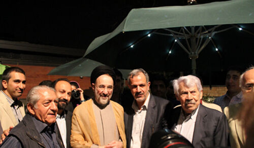 دیدار سیدمحمدخاتمی با فرهادی/تصاویر