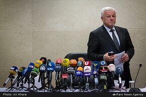 نشست خبری معاون رئیس جمهور عراق