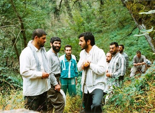 عکسی متفاوت از احمدی‌نژاد