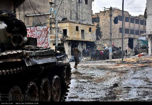 باز پس گیری شهر حلب از تروریست ها