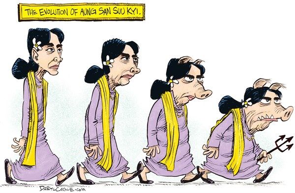 ببینید این زن چی بود و چی شد!/کاریکاتور