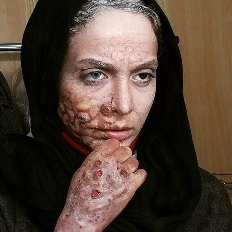 گریم عجیب مهناز افشار! + عکس