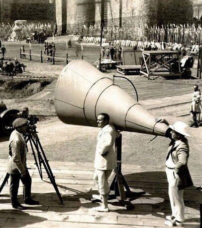 پشت صحنه جالب یک فیلم در 1922