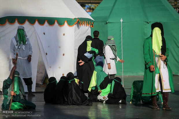 تعزیه در میدان امام حسین /تصاویر