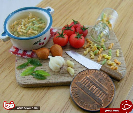 خوردنی‌های مینیاتوری شگفت‌انگیز!/تصاویر