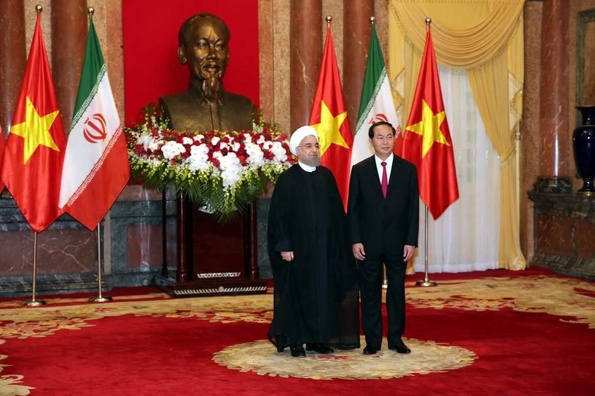 تصاویر دیدار روحانی و چان دای گوآنگ