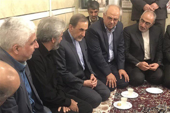 دیدار ولایتی با خانواده شهید حججی/عکس