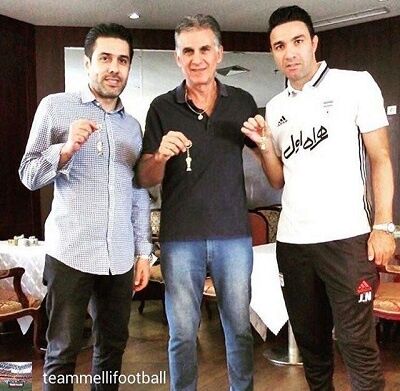 پیام جدید کی‌روش؛ کلید دست ماست/عکس