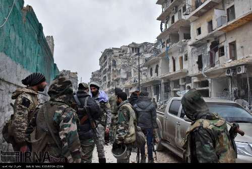 باز پس گیری شهر حلب از تروریست ها