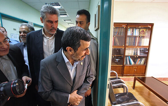 اتاق کار احمدی نژاد/تصاویر