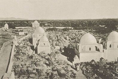 تصویر کمتر دیده شده از قبرستان بقیع