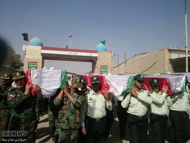 ورود پیکر ۷۸شهید از مرز بین‌المللی شلمچه