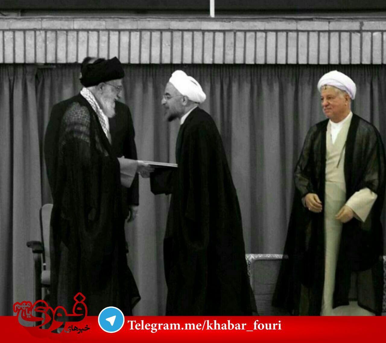 جای خالی ایت‌آلله هاشمی در مراسم تنفیذ/عکس