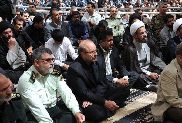 قالیباف در مراسم ارتحال امام(ره)/عکس
