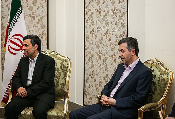 تصاویر احمدی‌نژاد در روز تحلیف روحانی