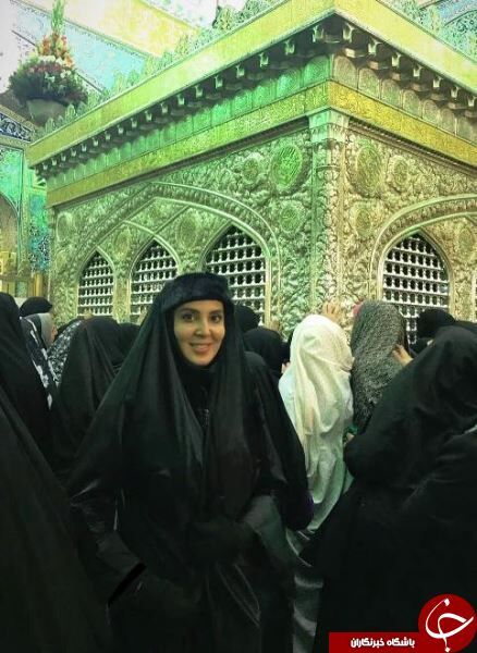 بازیگر سرشناس چادری شد! / عکس