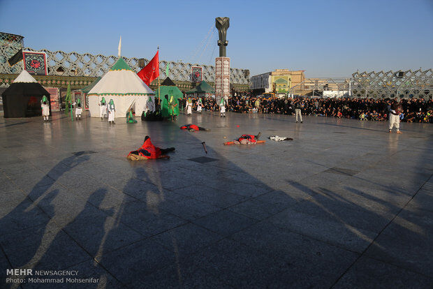 تعزیه در میدان امام حسین /تصاویر