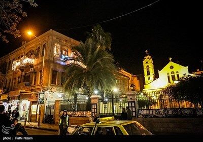 سال نو میلادی در دمشق /تصاویر