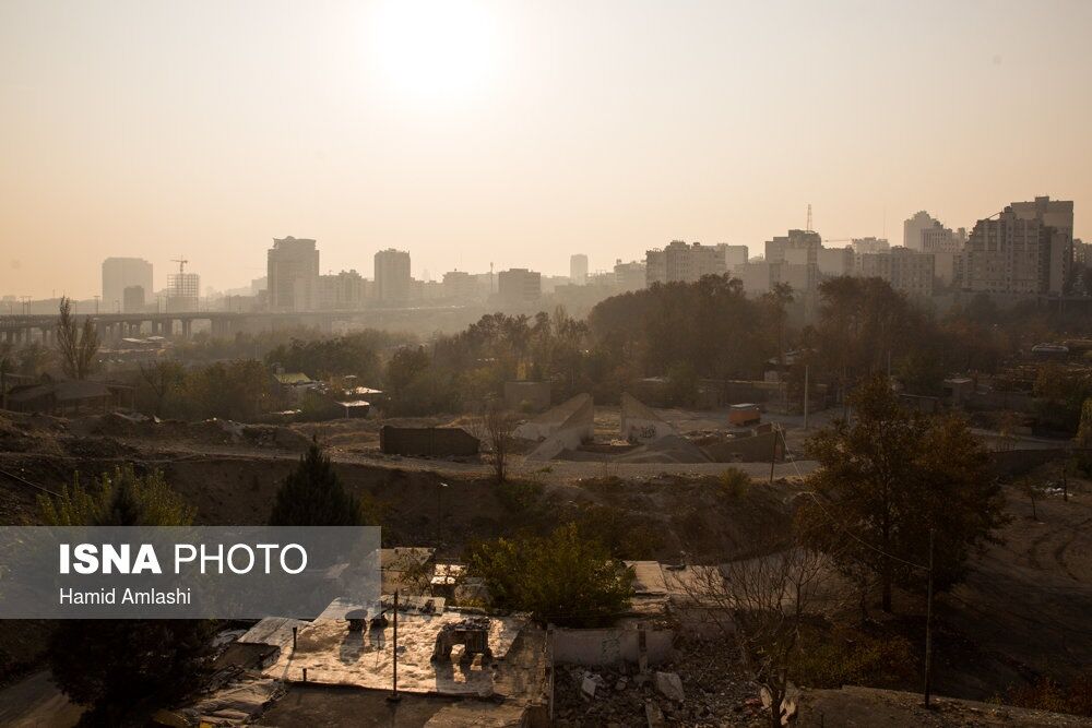 تهران در آلوده‌ترین روز/تصاویر