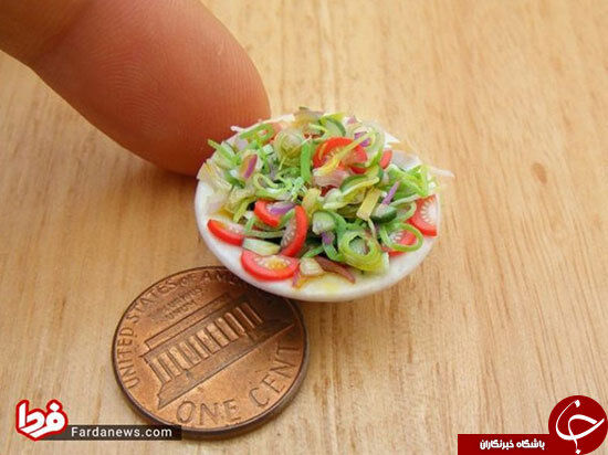 خوردنی‌های مینیاتوری شگفت‌انگیز!/تصاویر