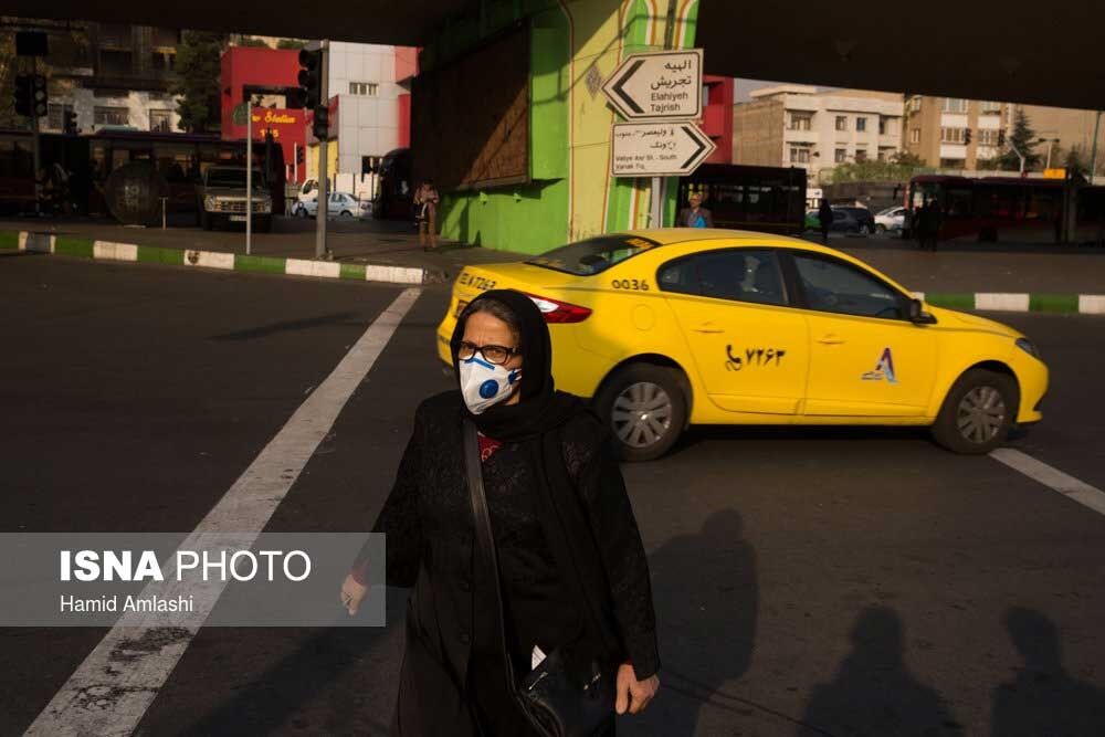 تهران در آلوده‌ترین روز/تصاویر