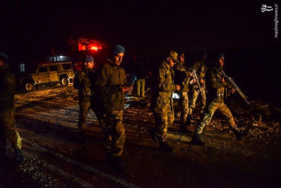 سقوط جنگنده اف۱۶ در ترکیه/تصاویر