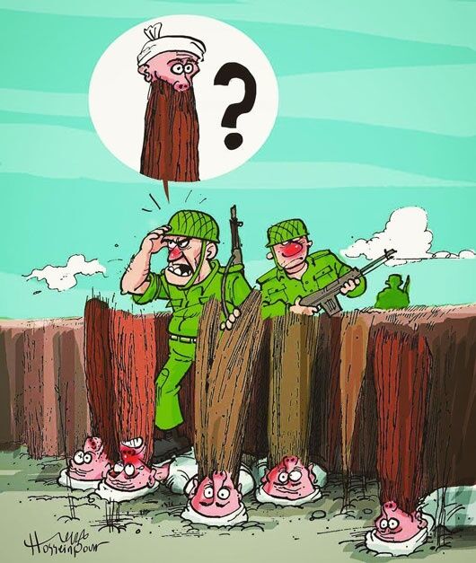 کلک داعشی‌ها / کاریکاتور