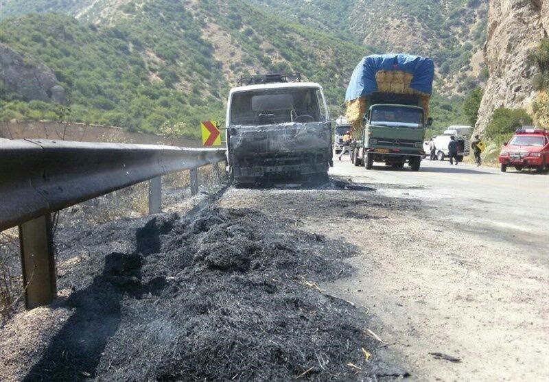 آتش‎سوزی نیسان درپارک ملی گلستان/عکس