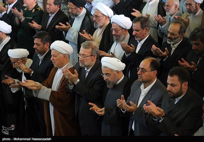 شخصیتهای سیاسی درنمازعیدفطر/عکس
