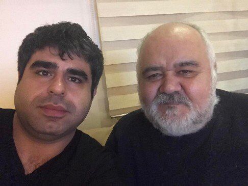 سلفی امیر نوری با اکبر عبدی