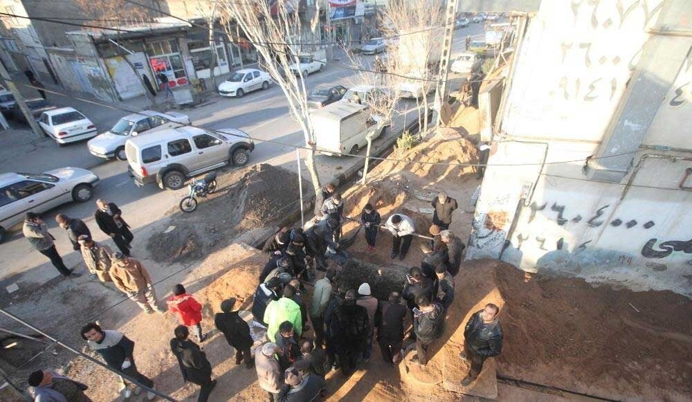 کشف گور دسته‌جمعی در تبریز/تصاویر