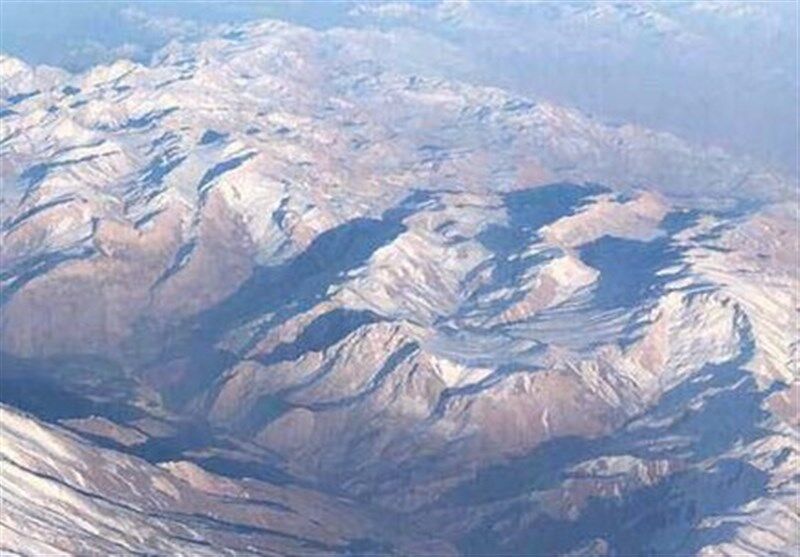 قله دماوند از نمای بالا/عکس