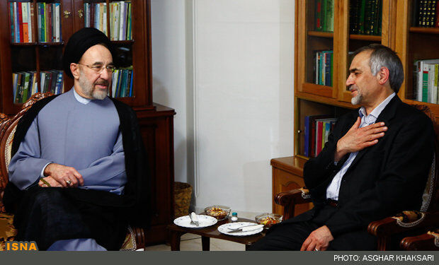 دیدار خاتمی با روحانی/تصاویر