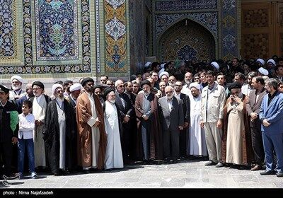 مراسم تشییع همسرآیت‎الله علم‎الهدی/تصاویر